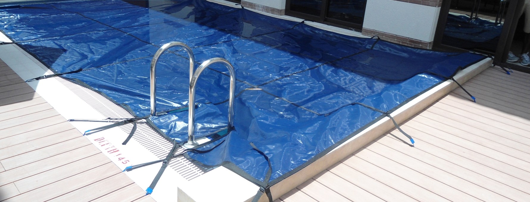 Pool cover supply and installation at Jumeirah Dubai