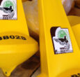 Customization of Sealite  SLB700 Marker Buoy fitted with Post Mould Graphics .