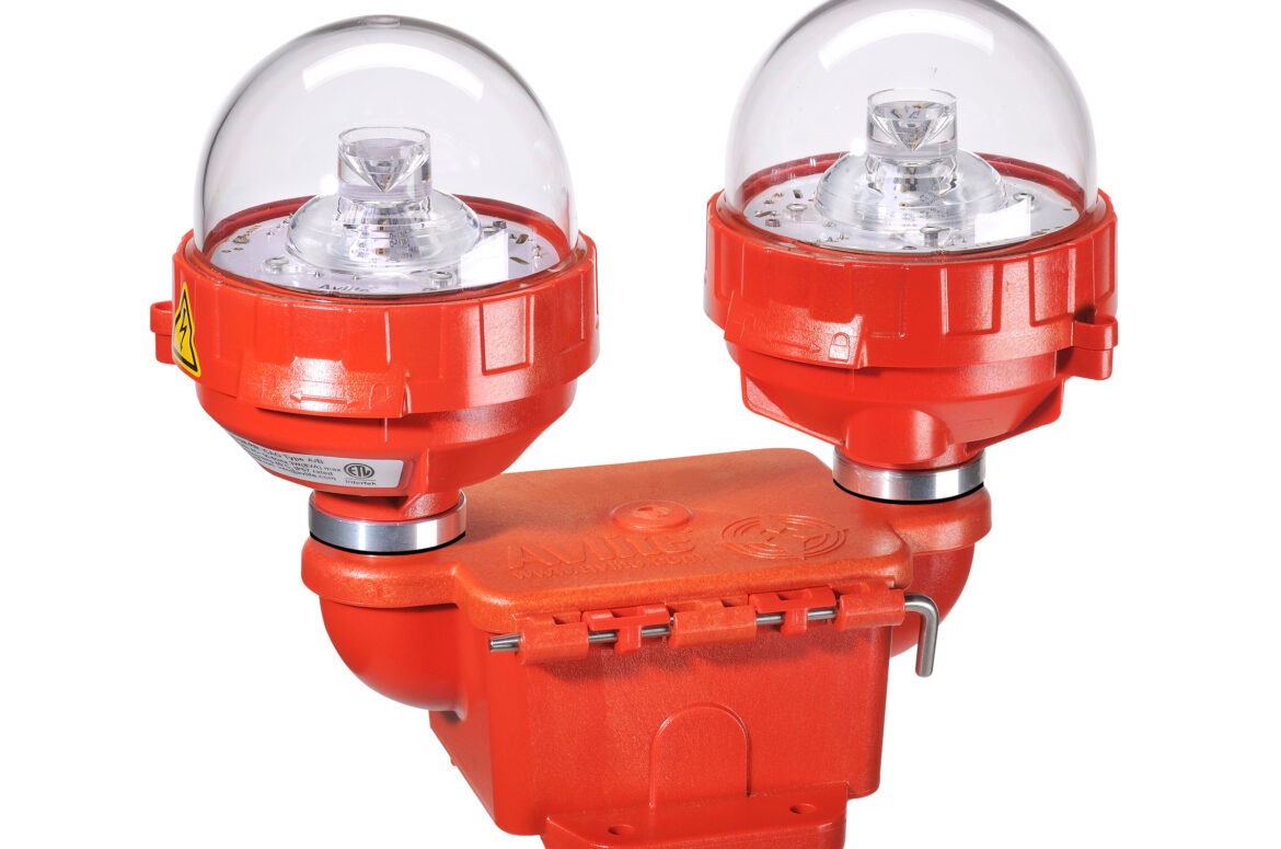 FAA L-810 Dual Fixture Obstruction Light