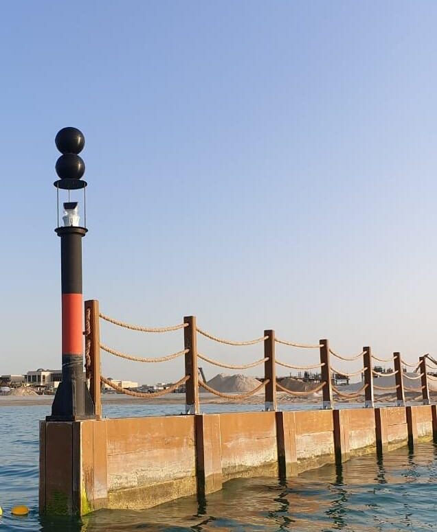 Fabrication and supply of isolated danger fixed marker