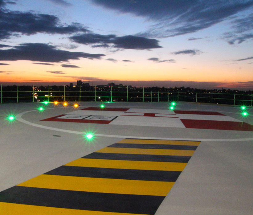 Heliport Lighting Fixtures - Inset Helipad Lighting AV-HLI