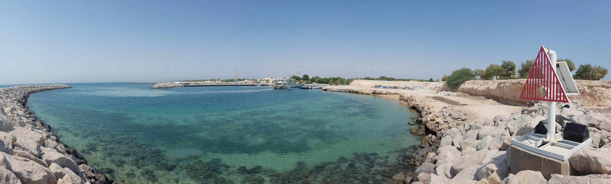 Installation of a Sealite LED Range Light