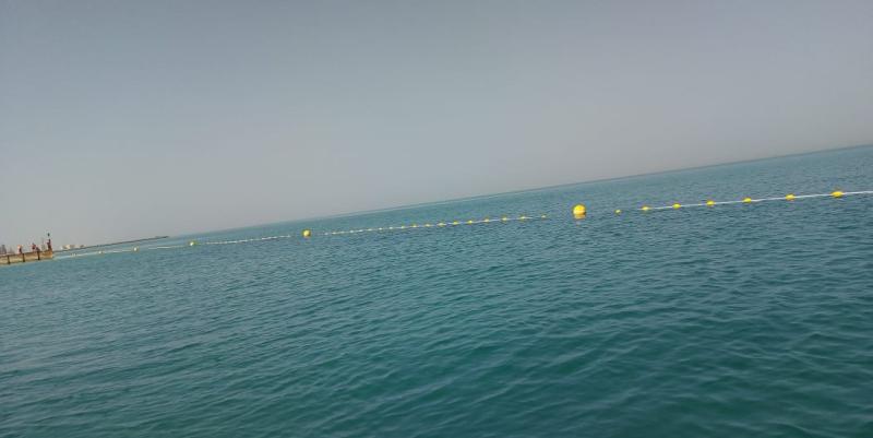 Manufacture and installation of swimming demarcation lines in Abu Dhabi