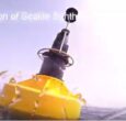 Newly deployed Sealite Navigation Buoys with Sealite Synthetic Mooring Strop System