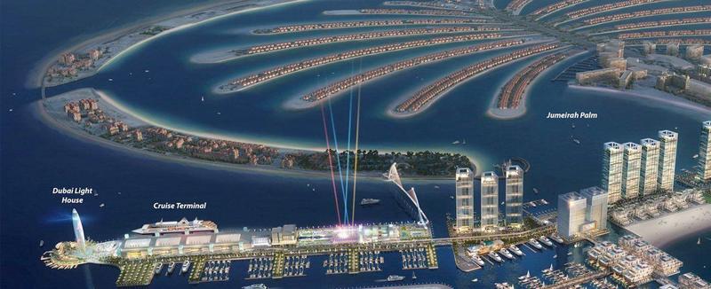 North West Marine with the support of Sealite awarded the supply and commissioning contract for Dubai Harbour cruise terminal aids to navigation channel