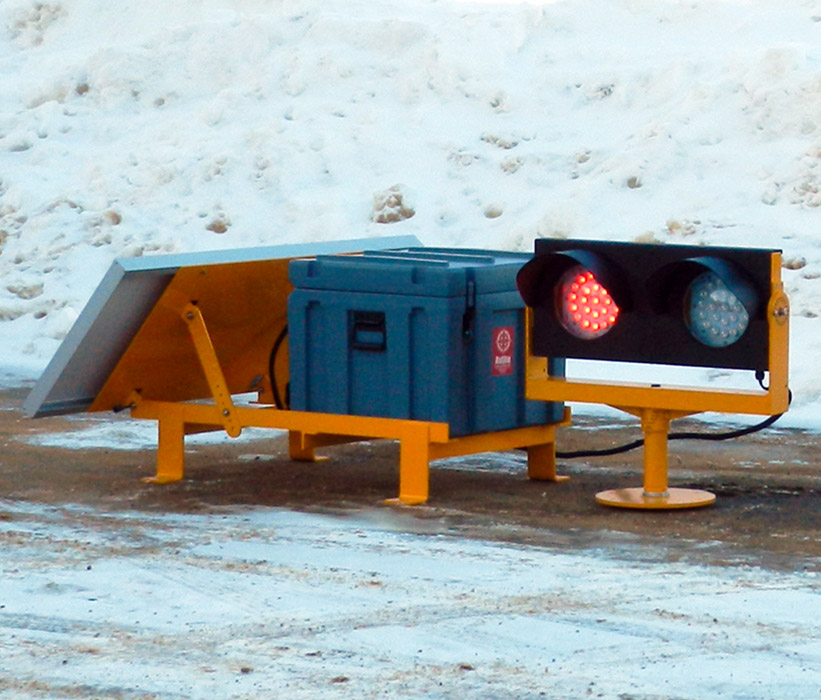 Solar LED Elevated Runway Guard Light AV-ERGL FAA ICAO