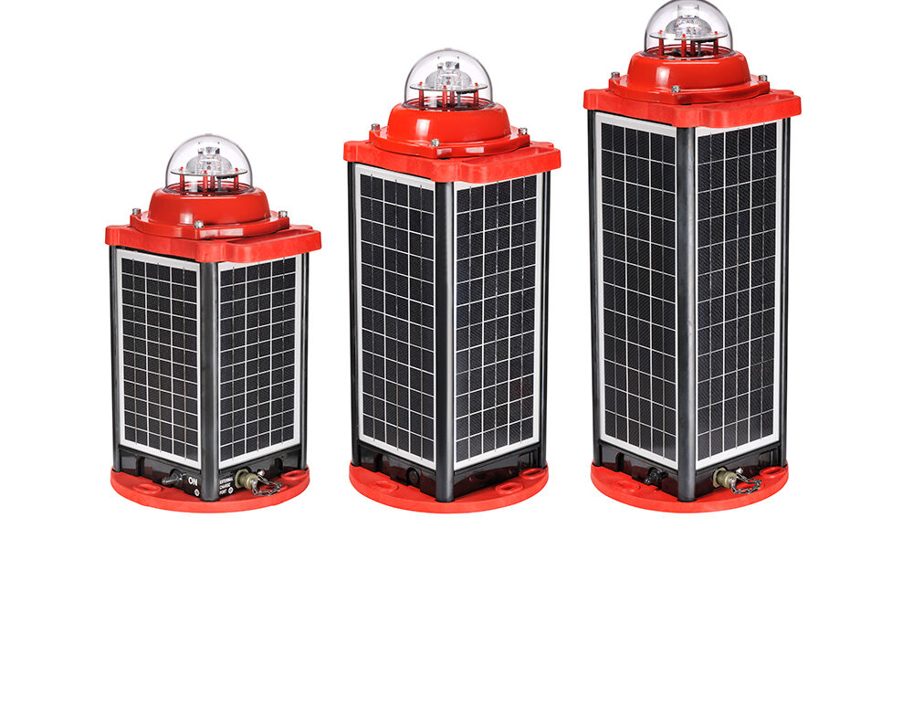 Solar Self-Contained Obstruction Light AV-OL-310
