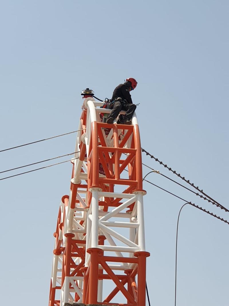 Supply and Installation of Avlite Systems ICAO Dual Type Medium Intensity Obstruction light