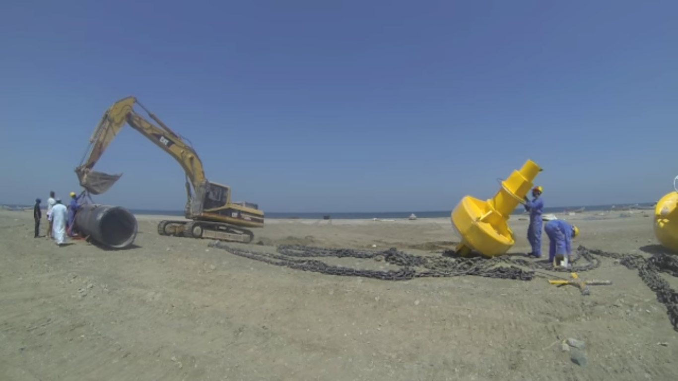 Navigation Aid Installation North West Marine Dubai