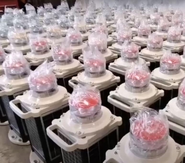 inspection packing and deliery of sealite slc310 and sl60