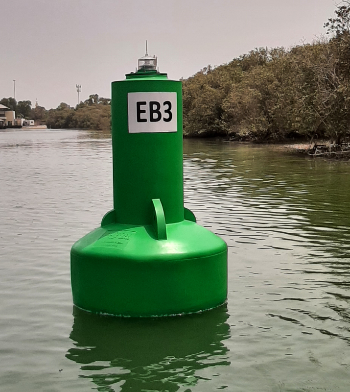 TM-750 navigationalbuoys installed in waters