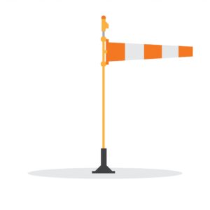 Illuminated Wind Indicator AV-IWI