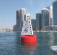 Signage Buoys Installed at Palm Jumeirah No Wake Zone