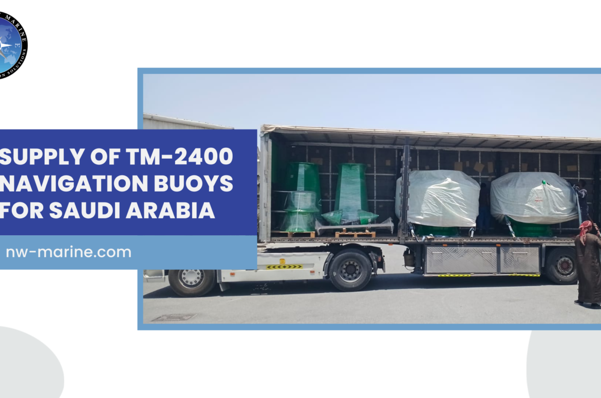 Supply of TM-2400 Navigation Buoys for Saudi Arabia