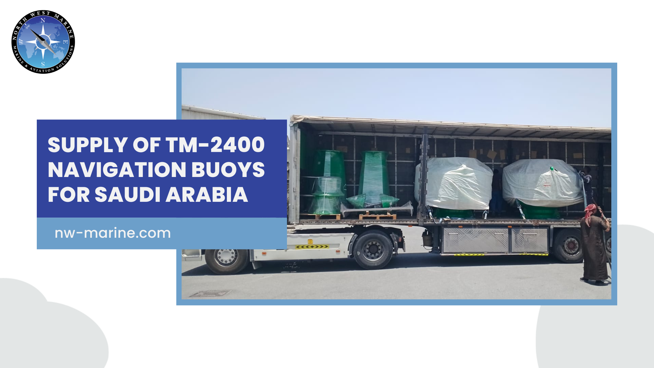 Supply of TM-2400 Navigation Buoys for Saudi Arabia
