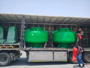 supply of 2 Tritonbuoys TM-2400 navigation buoys