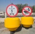 TMB1300 Signage Buoys in Abu Dhabi Waterways