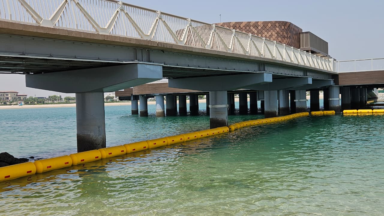 TMF 420 detterent barriers floating