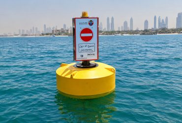 TritonBuoys 1500 Signage Buoys Installed in Dubai